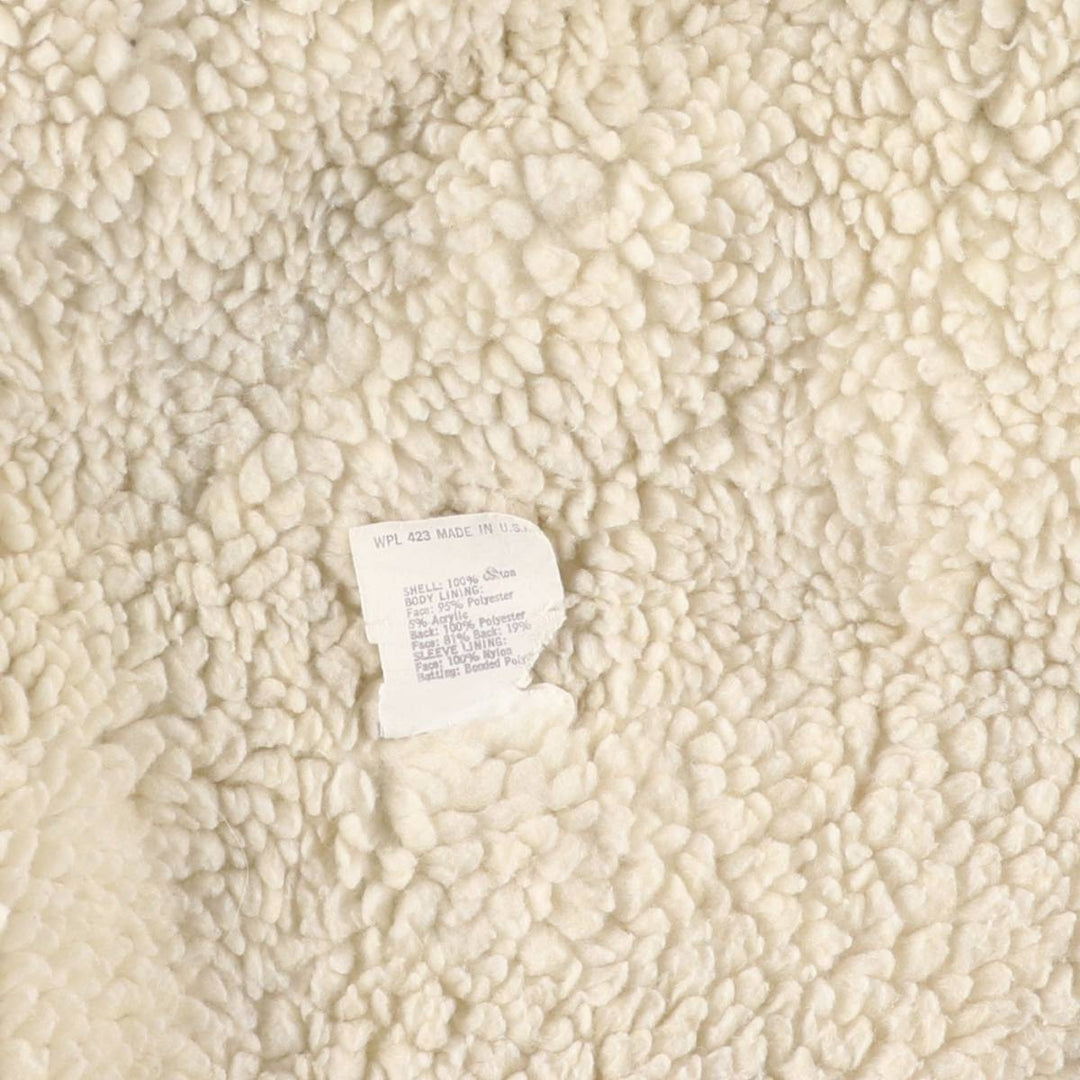 Vintage 1980'S Levi's denim jacket, made in the USA, size XL, men's cotton blue type Vintage Second Hand