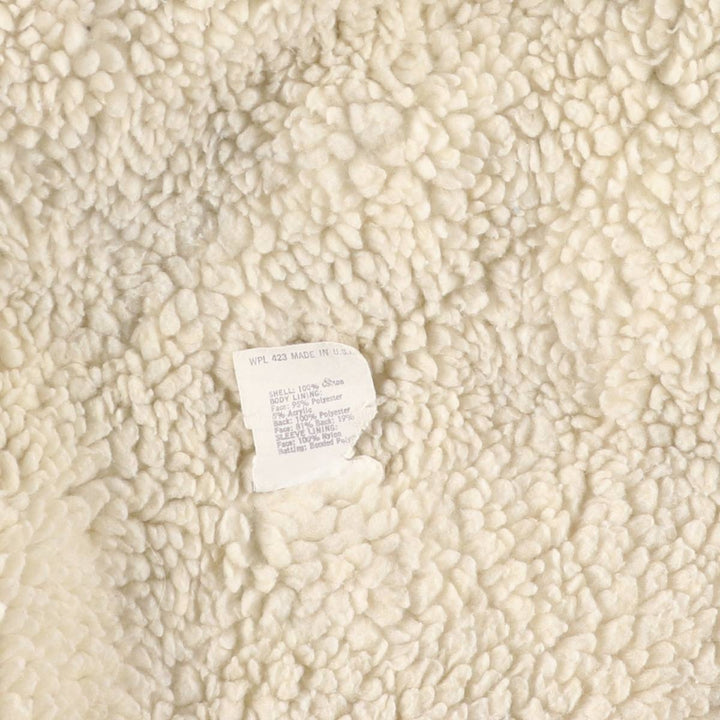 Vintage 1980'S Levi's denim jacket, made in the USA, size XL, men's cotton blue type Vintage Second Hand