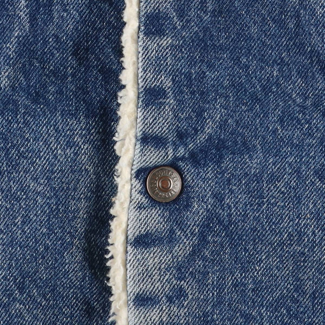 Vintage 1980'S Levi's denim jacket, made in the USA, size XL, men's cotton blue type Vintage Second Hand