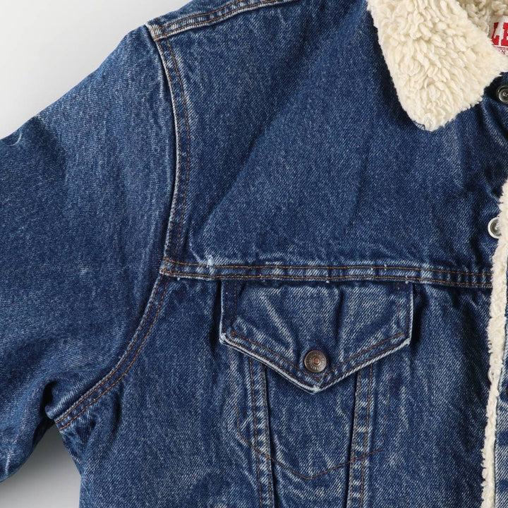 Vintage 1980'S Levi's denim jacket, made in the USA, size XL, men's cotton blue type Vintage Second Hand