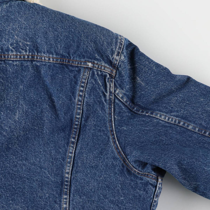 Vintage 1980'S Levi's denim jacket, made in the USA, size XL, men's cotton blue type Vintage Second Hand