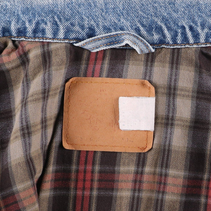 Levi's denim jacket, denim jacket, men's size XL unclear blue type Vintage Second Hand
