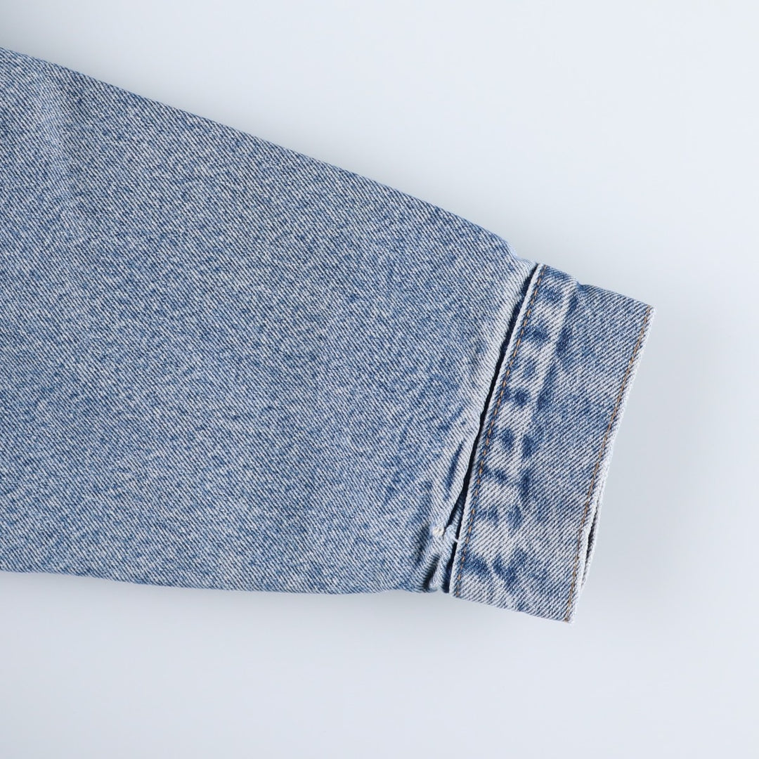 Levi's denim jacket, denim jacket, men's size XL unclear blue type Vintage Second Hand