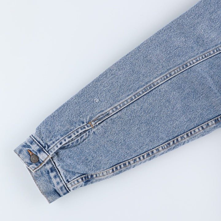 Levi's denim jacket, denim jacket, men's size XL unclear blue type Vintage Second Hand