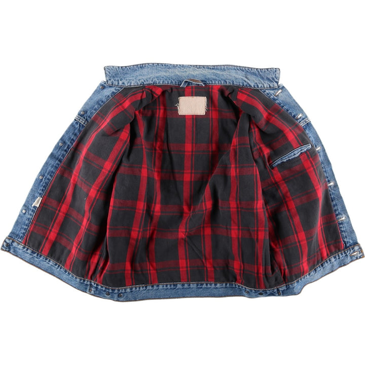 90'S Levi's denim jacket, denim jacket, made in the USA, men's XL size, vintage cotton blue type Vintage Second Hand