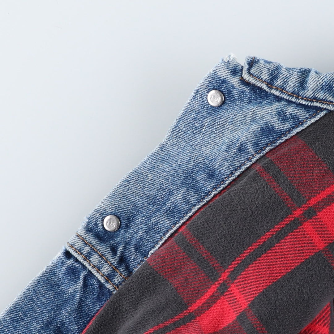 90'S Levi's denim jacket, denim jacket, made in the USA, men's XL size, vintage cotton blue type Vintage Second Hand