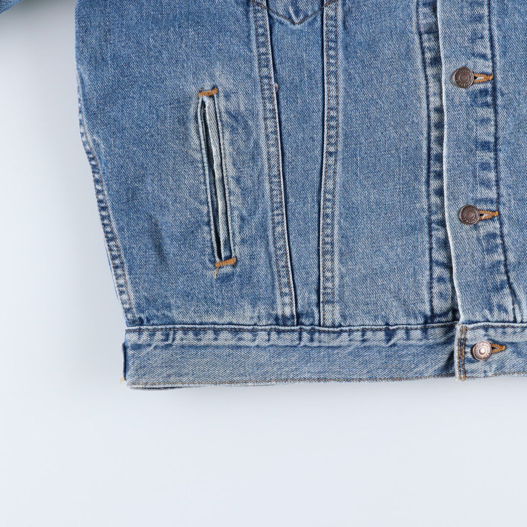 90'S Levi's denim jacket, denim jacket, made in the USA, men's XL size, vintage cotton blue type Vintage Second Hand