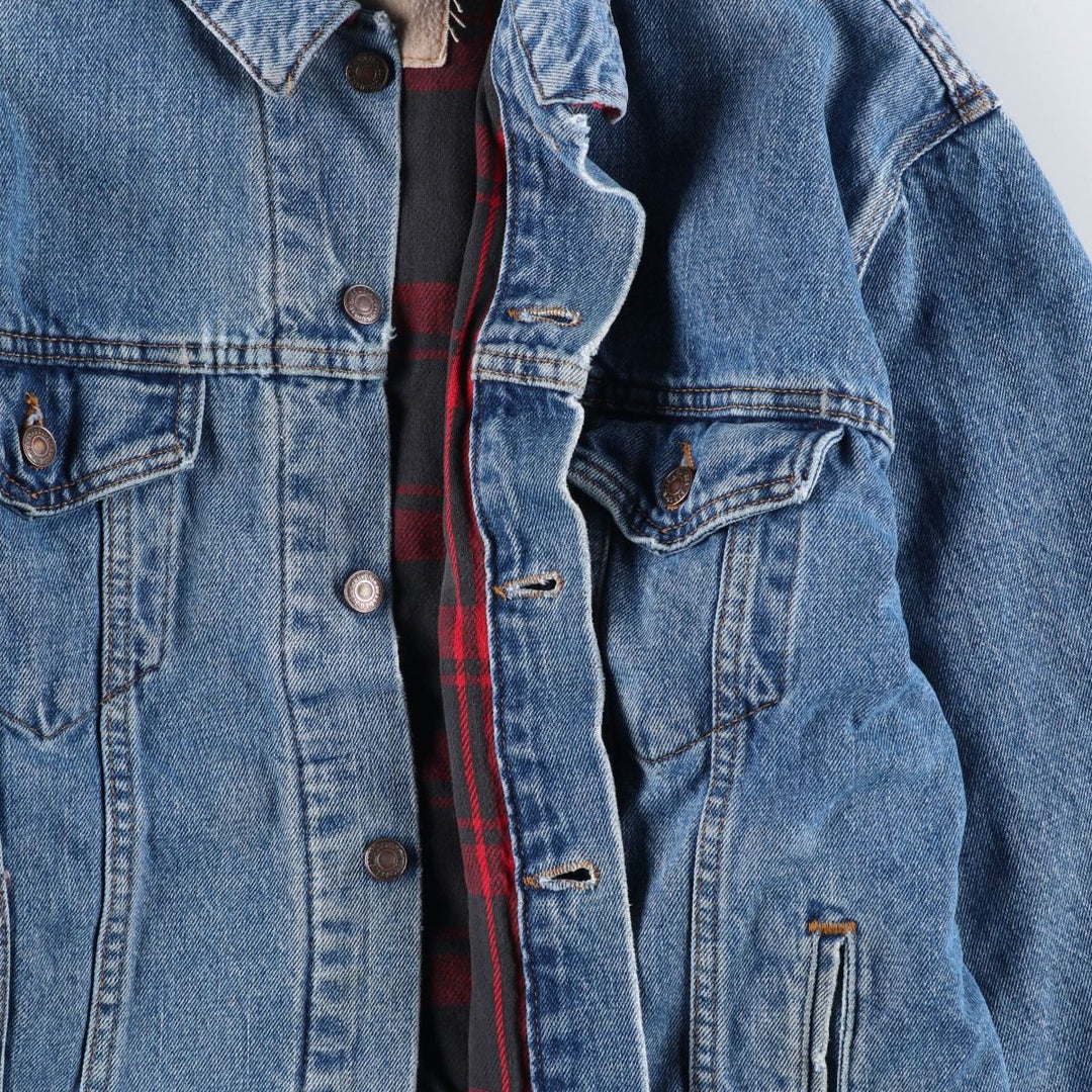 90'S Levi's denim jacket, denim jacket, made in the USA, men's XL size, vintage cotton blue type Vintage Second Hand