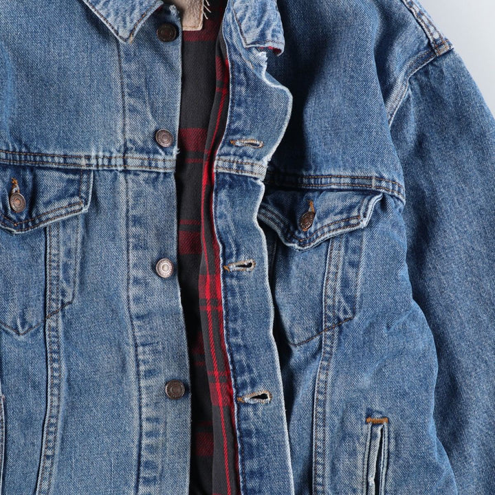 90'S Levi's denim jacket, denim jacket, made in the USA, men's XL size, vintage cotton blue type Vintage Second Hand