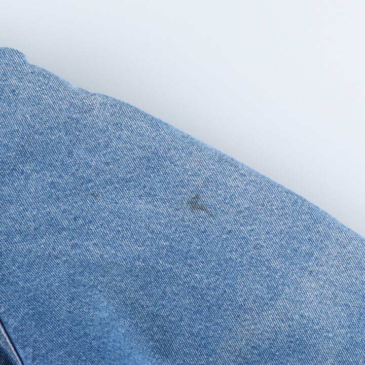 Vintage Lee STORM RIDER denim jacket from the 1980'S and 1990s, size L, men's. cotton blue type Vintage Second Hand