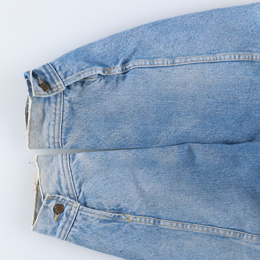 Vintage Lee STORM RIDER denim jacket from the 1980'S and 1990s, size L, men's. cotton blue type Vintage Second Hand