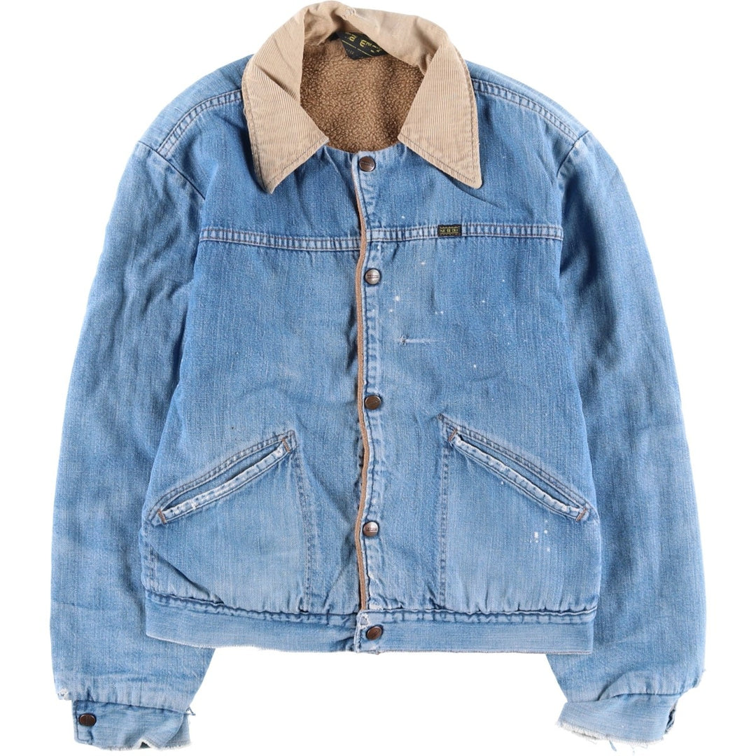Vintage 1970'S Maverick denim jacket, made in the USA, size M, men's. unclear blue type Vintage Second Hand
