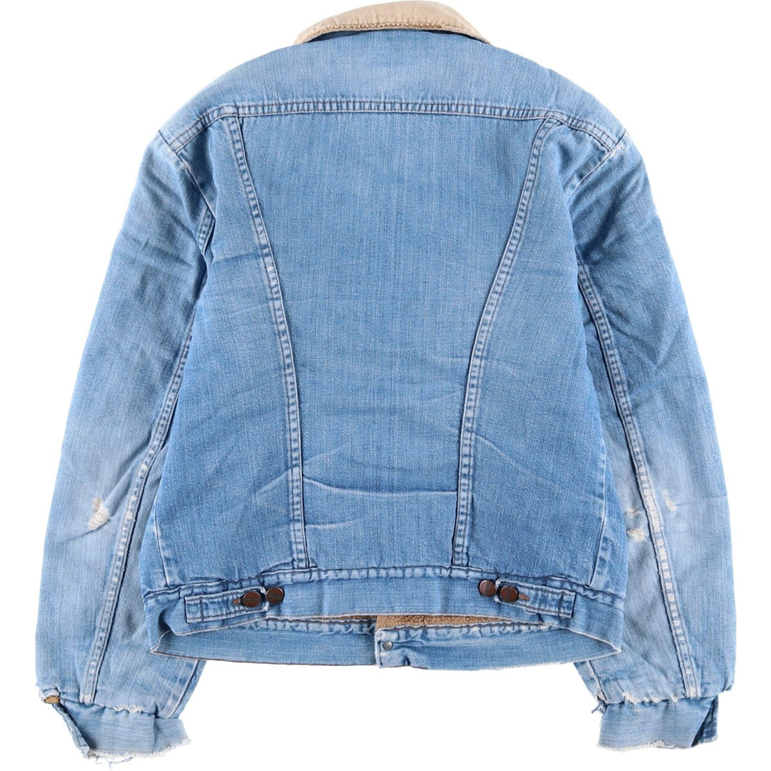 Vintage 1970'S Maverick denim jacket, made in the USA, size M, men's. unclear blue type Vintage Second Hand