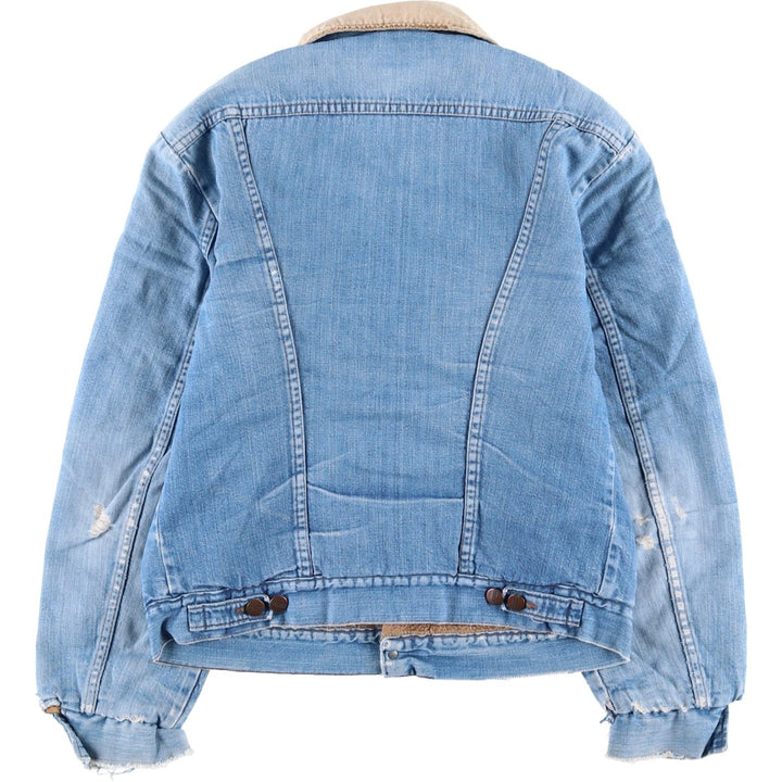 Vintage 1970'S Maverick denim jacket, made in the USA, size M, men's. unclear blue type Vintage Second Hand