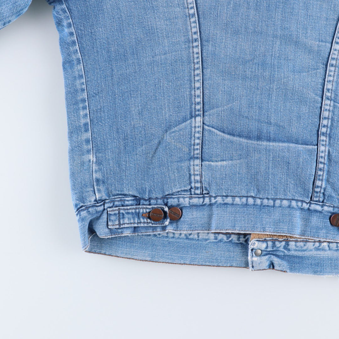 Vintage 1970'S Maverick denim jacket, made in the USA, size M, men's. unclear blue type Vintage Second Hand