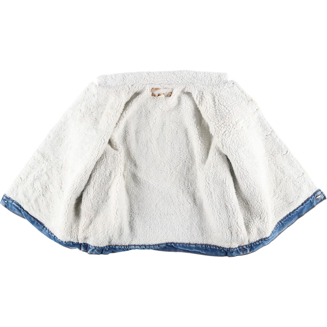 Wrangler Harley-Davidson Back Logo Denim Jacket, Made in USA, Men's Size L unclear blue type Vintage Second Hand