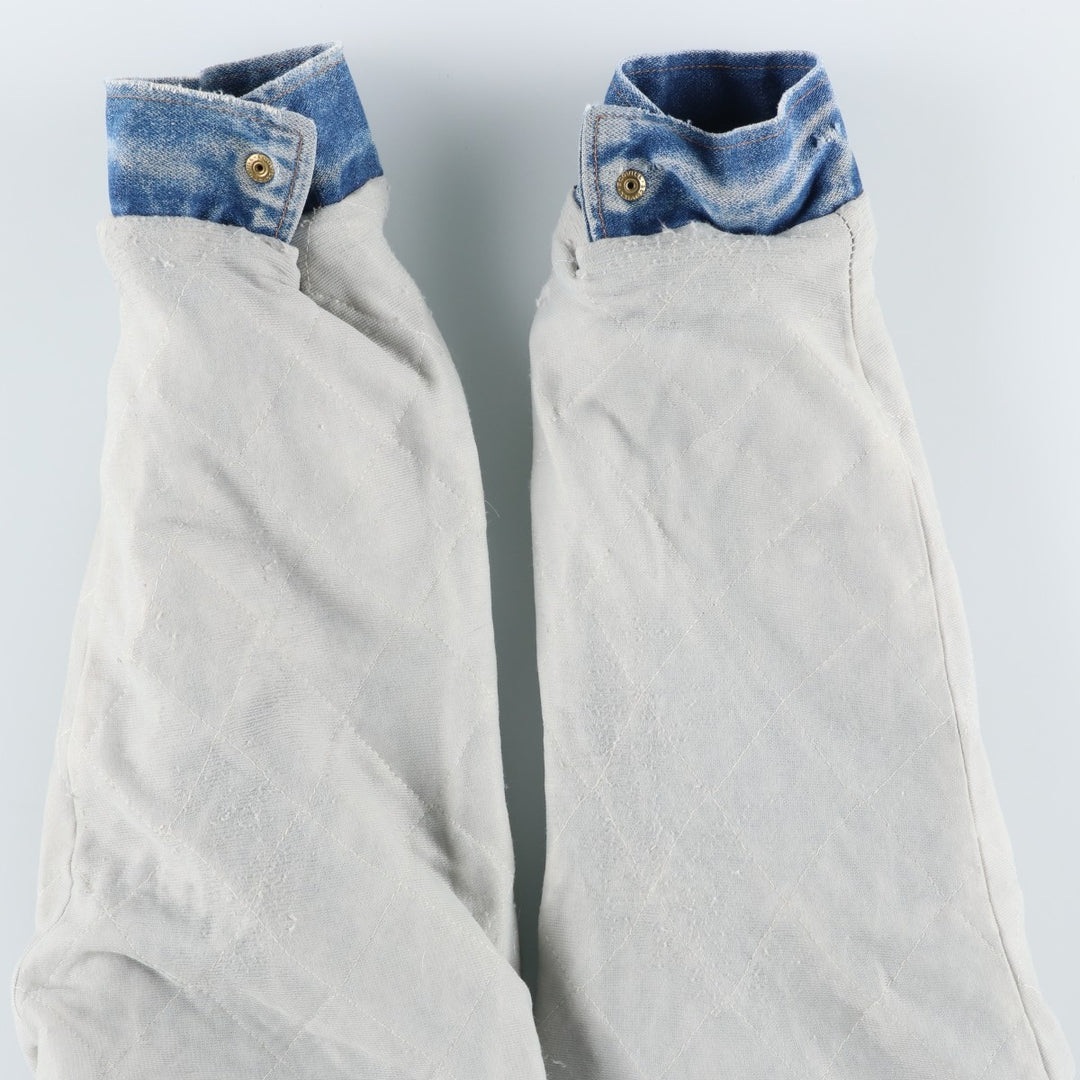 Wrangler Harley-Davidson Back Logo Denim Jacket, Made in USA, Men's Size L unclear blue type Vintage Second Hand