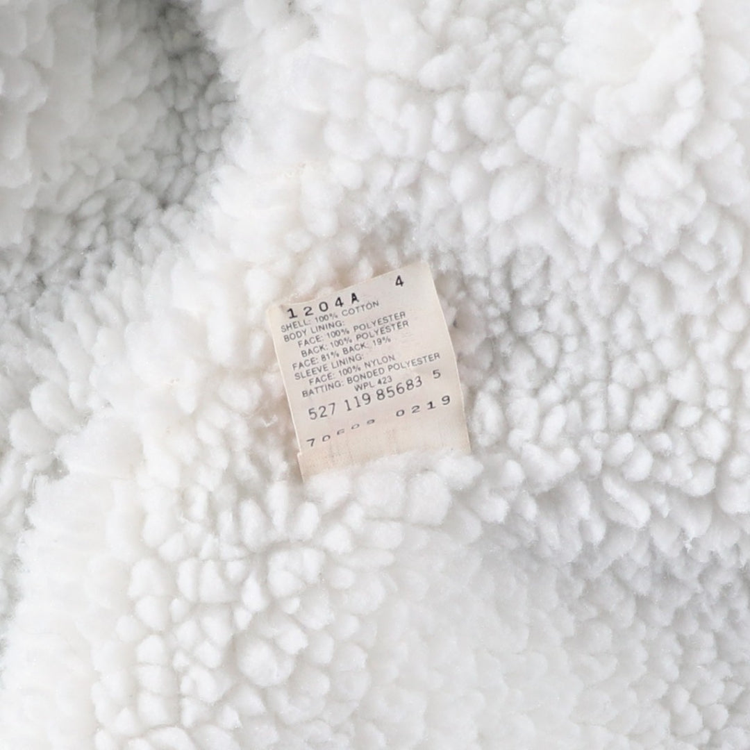 90'S Levi's 70609-0219 Padded Chemical Wash Denim Jacket, Made in USA, Men's Size Medium cotton blue type Vintage Second Hand