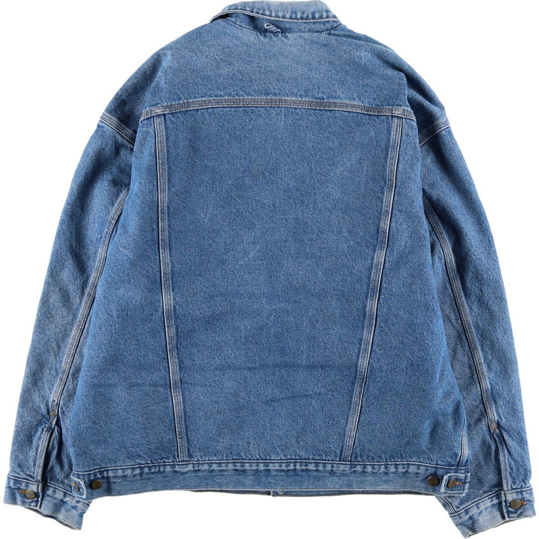 Carhartt padded denim jacket, men's size XXL unclear blue type Vintage Second Hand