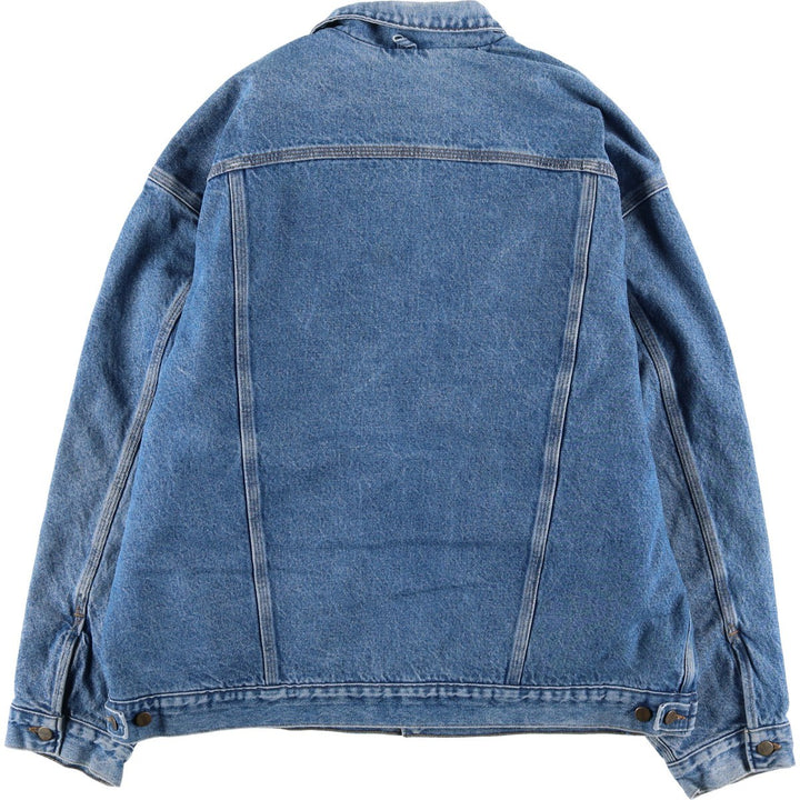 Carhartt padded denim jacket, men's size XXL unclear blue type Vintage Second Hand