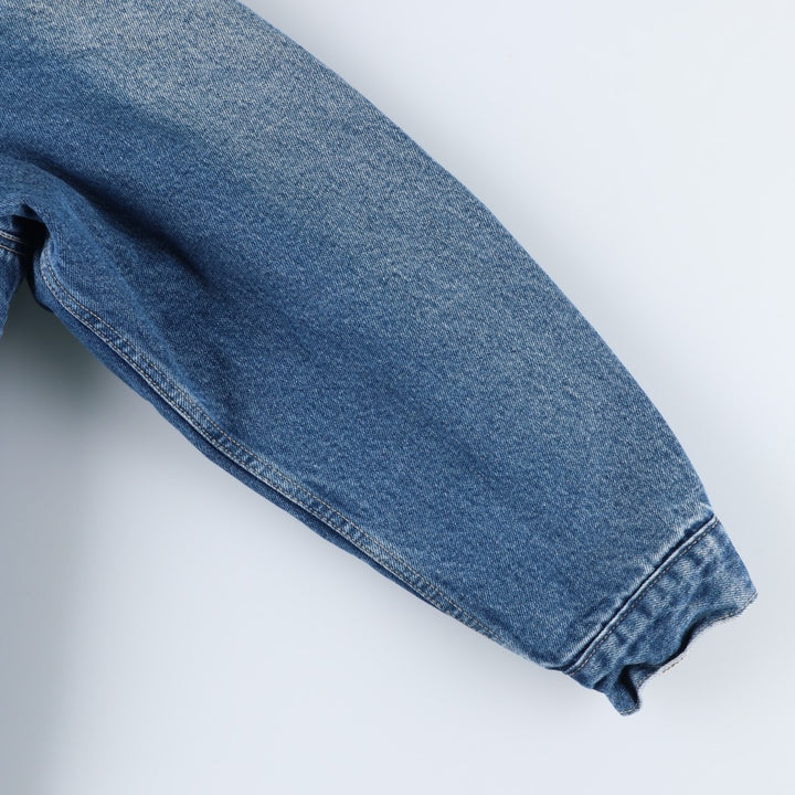 90'S Levi's 70603-0215 Padded Denim Jacket, Men's Size XL, Vintage cotton blue type Vintage Second Hand