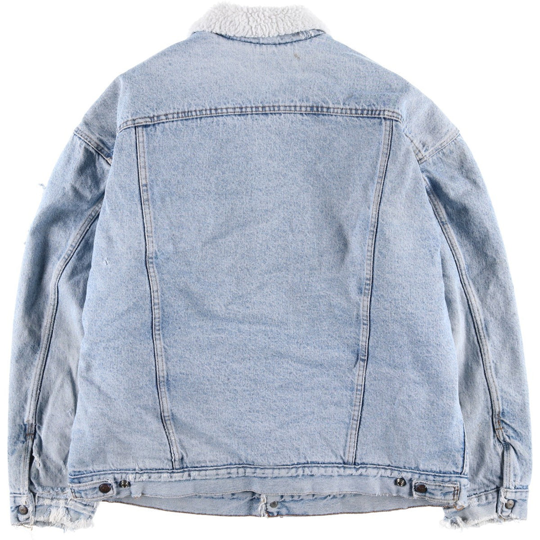 90'S Levi's denim jacket, made in the USA, men's size XXL, vintage unclear blue type Vintage Second Hand