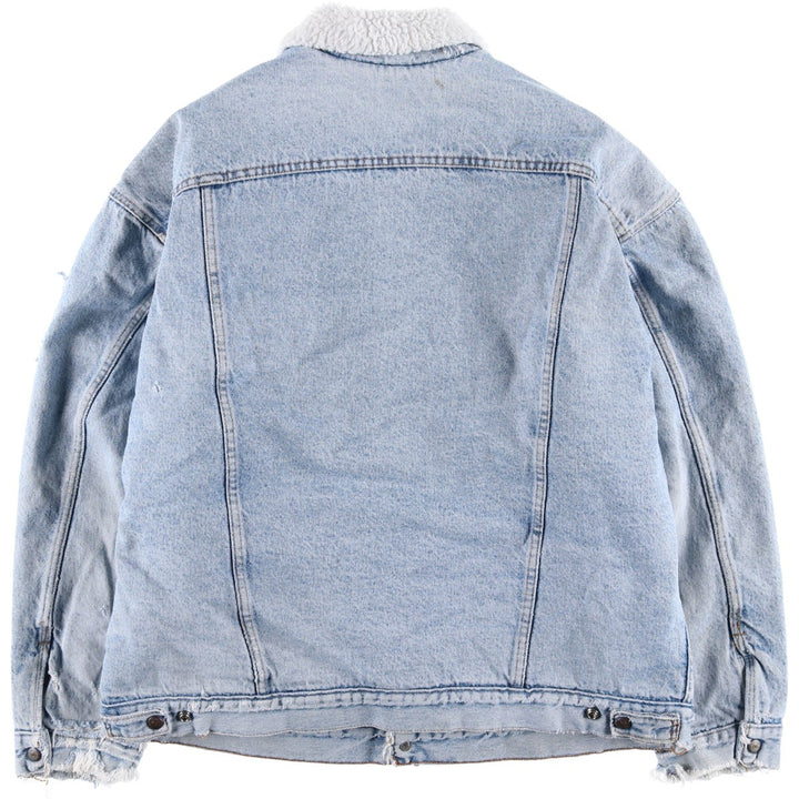 90'S Levi's denim jacket, made in the USA, men's size XXL, vintage unclear blue type Vintage Second Hand