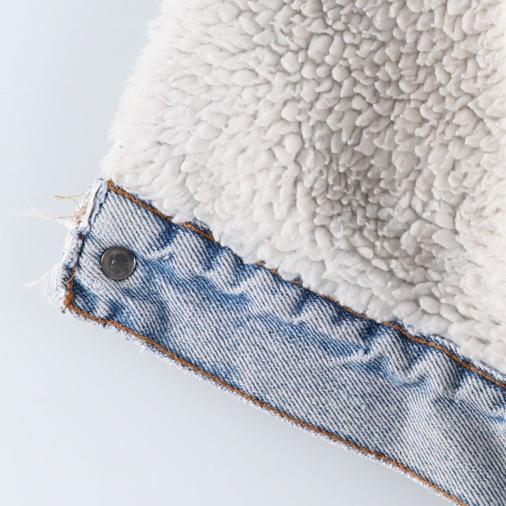 90'S Levi's denim jacket, made in the USA, men's size XXL, vintage unclear blue type Vintage Second Hand