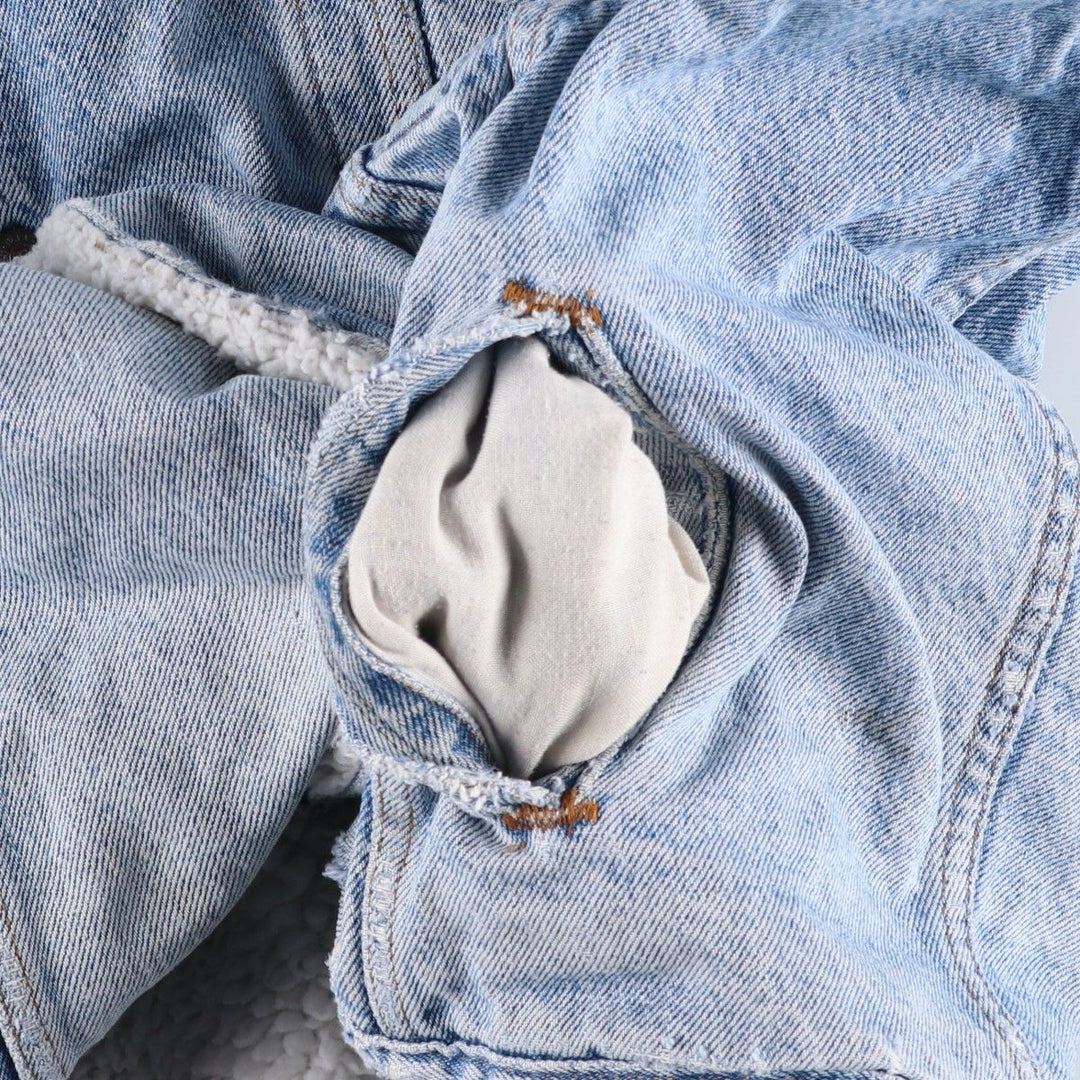 90'S Levi's denim jacket, made in the USA, men's size XXL, vintage unclear blue type Vintage Second Hand