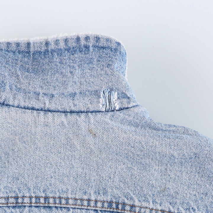 90'S Levi's denim jacket, made in the USA, men's size XXL, vintage unclear blue type Vintage Second Hand