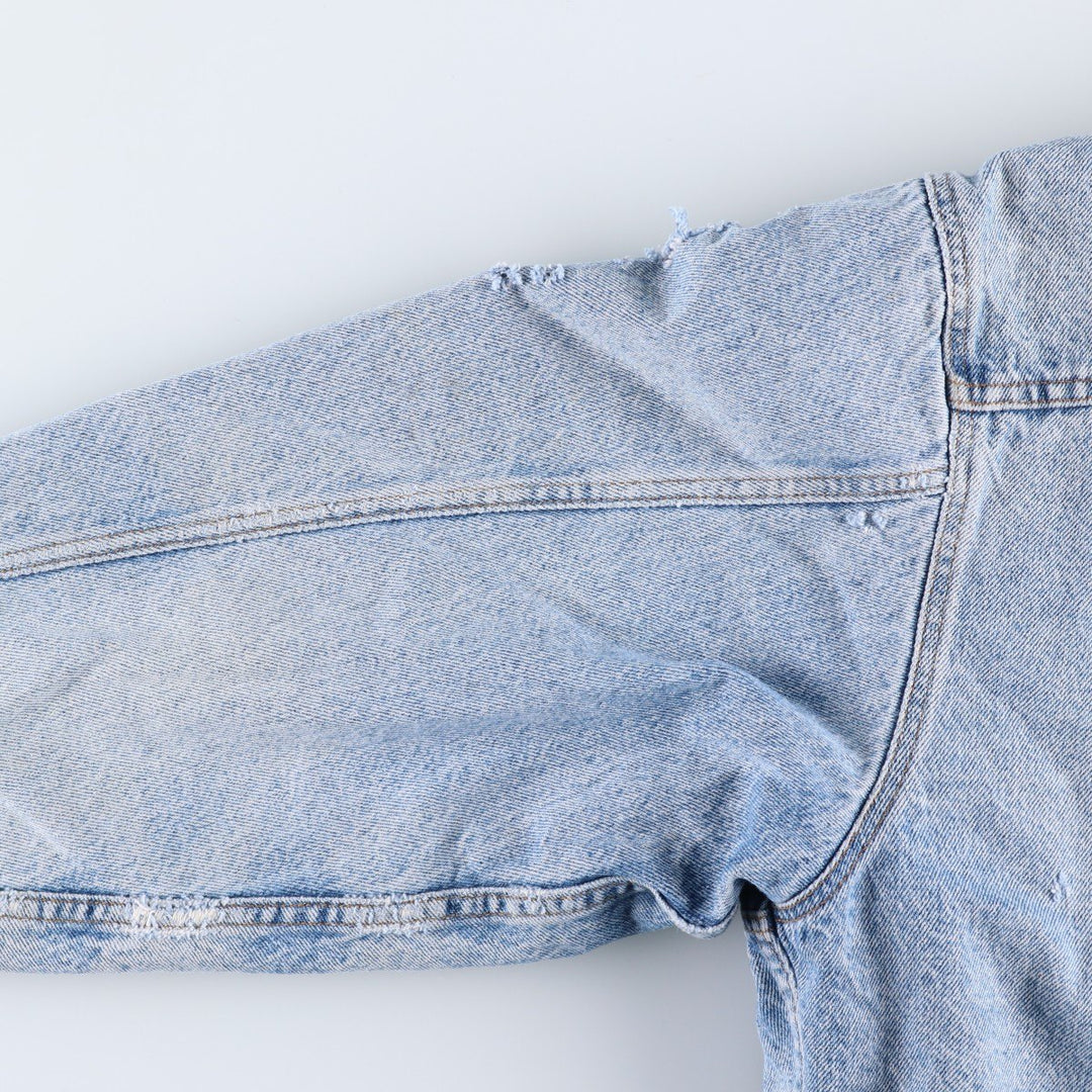 90'S Levi's denim jacket, made in the USA, men's size XXL, vintage unclear blue type Vintage Second Hand