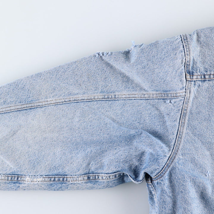 90'S Levi's denim jacket, made in the USA, men's size XXL, vintage unclear blue type Vintage Second Hand