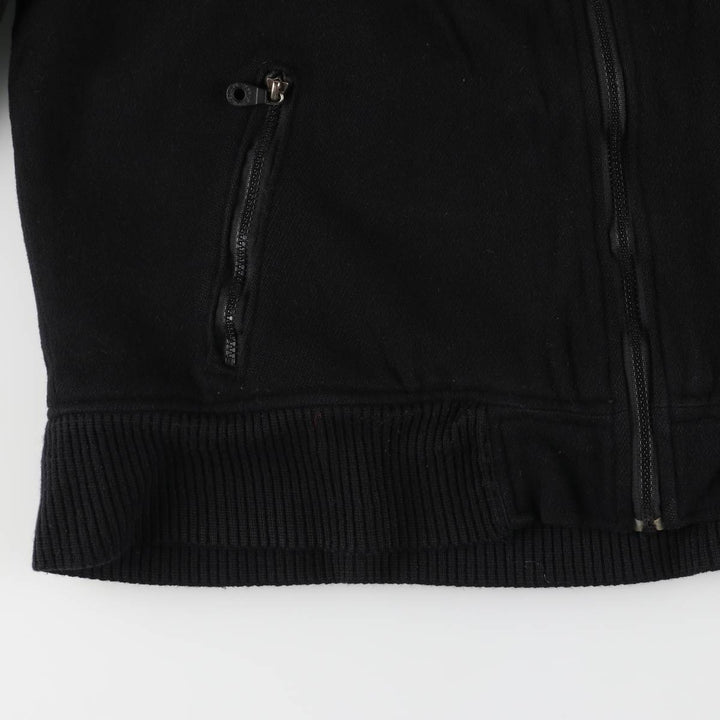 Harley-Davidson Padded Wool Varsity Jacket, Men's Size L Merino wool black type Vintage Second Hand