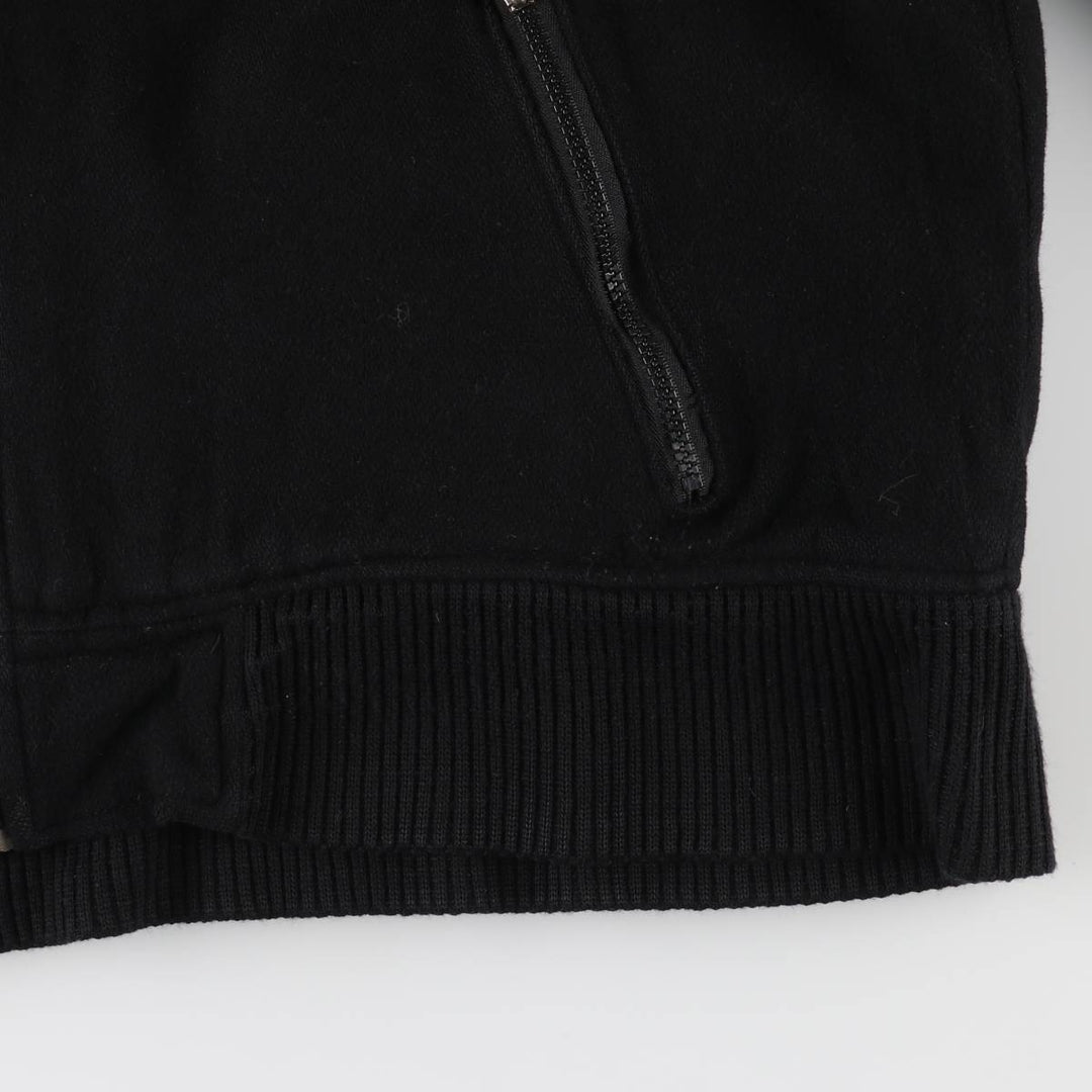 Harley-Davidson Padded Wool Varsity Jacket, Men's Size L Merino wool black type Vintage Second Hand