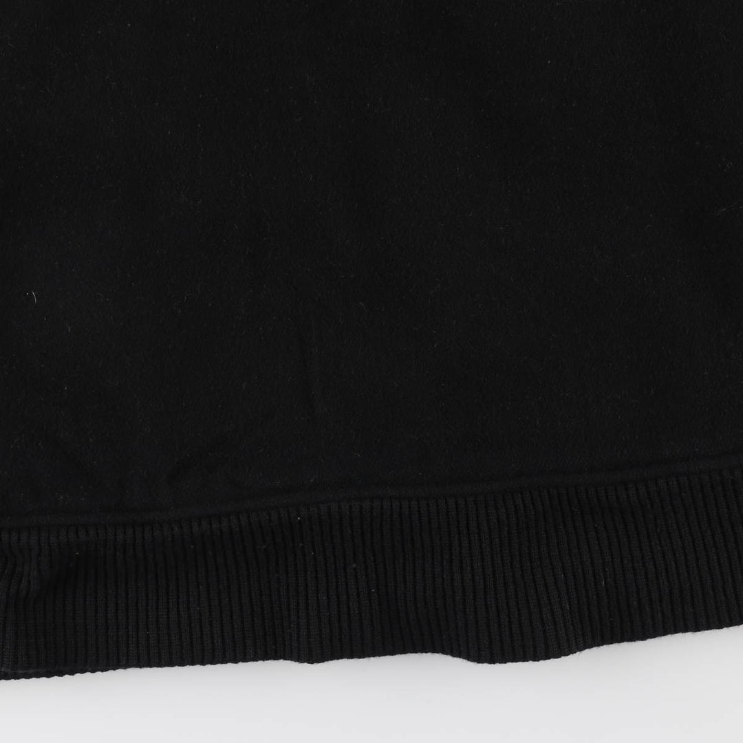 Harley-Davidson Padded Wool Varsity Jacket, Men's Size L Merino wool black type Vintage Second Hand