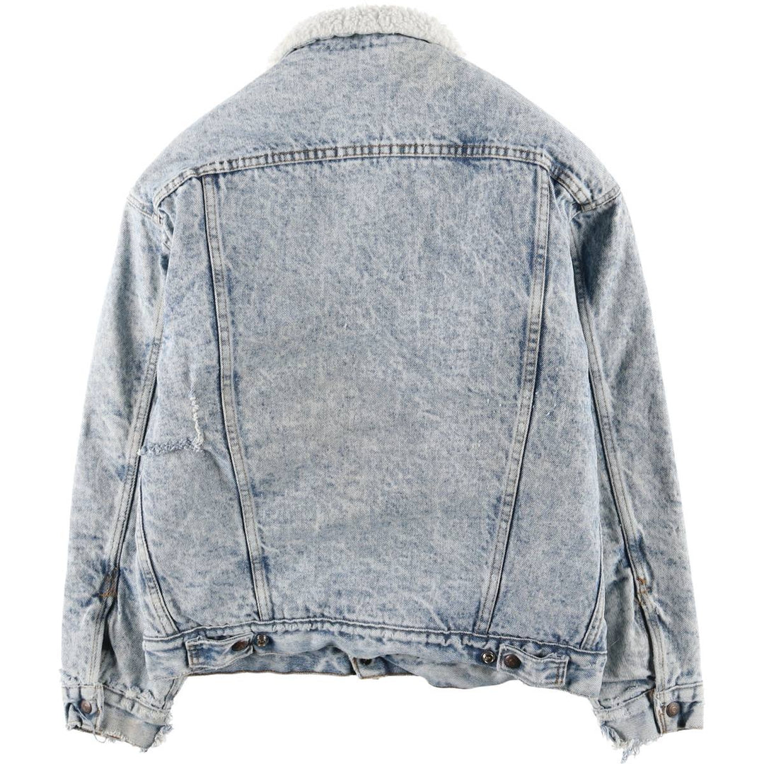 Vintage 1980'S Levi's 70609-0219 denim jacket, made in the USA, size small, men's cotton blue type Vintage Second Hand