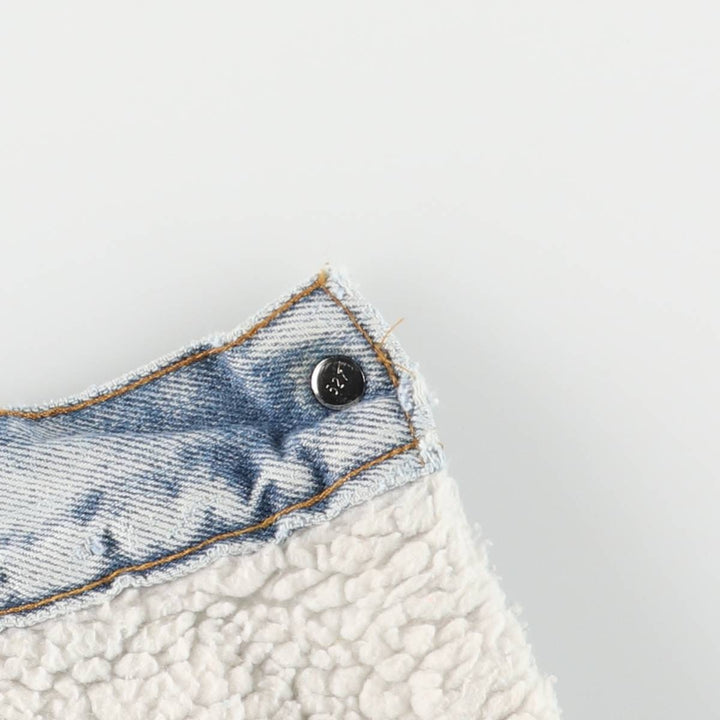 Vintage 1980'S Levi's 70609-0219 denim jacket, made in the USA, size small, men's cotton blue type Vintage Second Hand