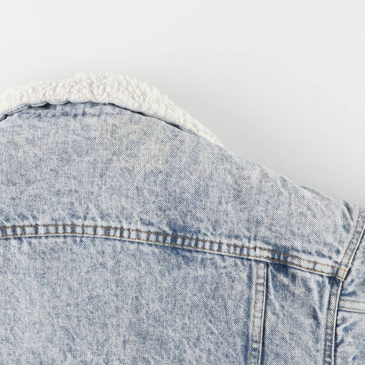 Vintage 1980'S Levi's 70609-0219 denim jacket, made in the USA, size small, men's cotton blue type Vintage Second Hand