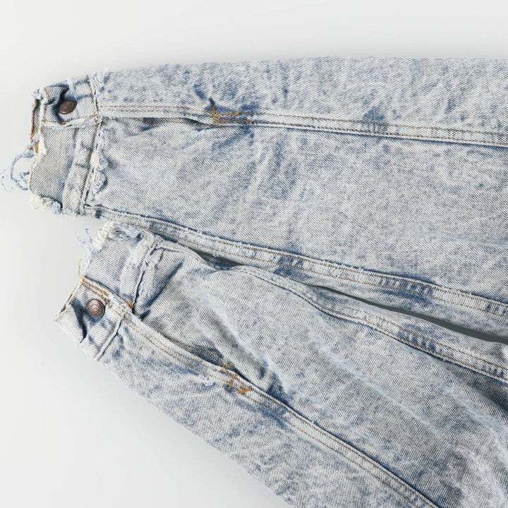 Vintage 1980'S Levi's 70609-0219 denim jacket, made in the USA, size small, men's cotton blue type Vintage Second Hand