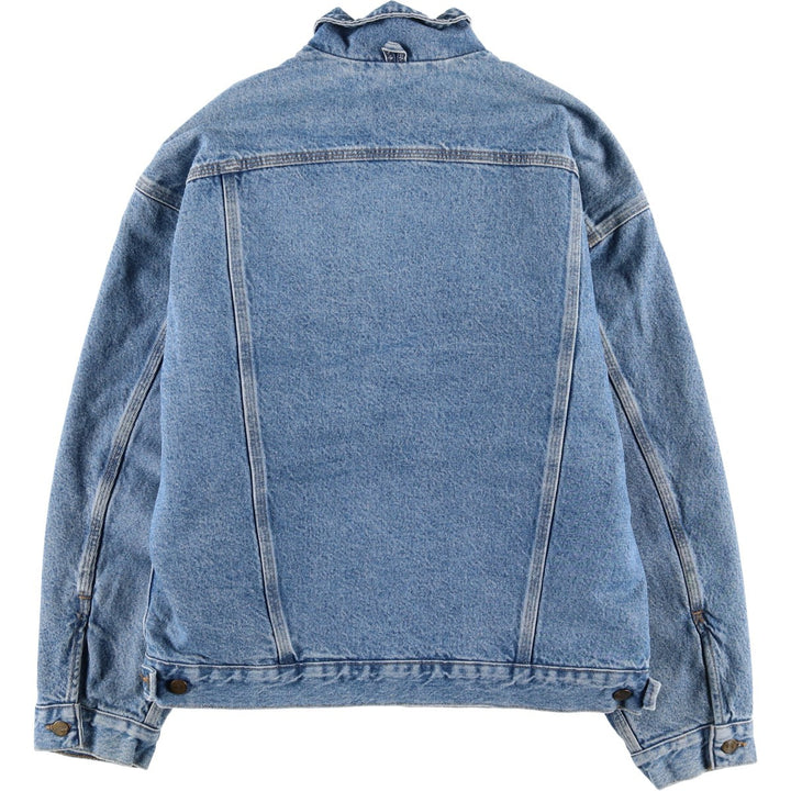 Vintage 80s-90'S Carhartt denim jacket, size L, men's cotton blue type Vintage Second Hand