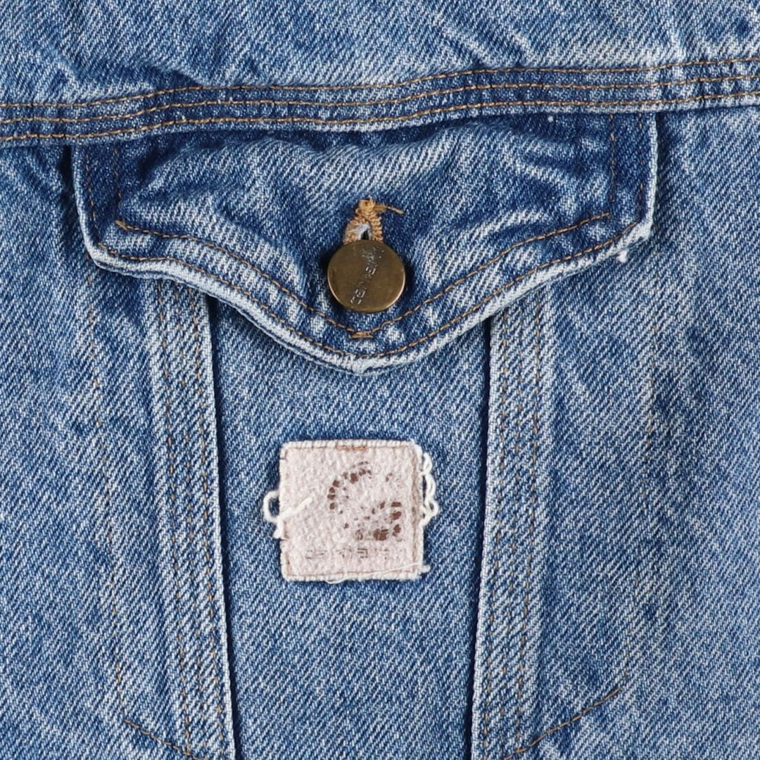 Vintage 80s-90'S Carhartt denim jacket, size L, men's cotton blue type Vintage Second Hand