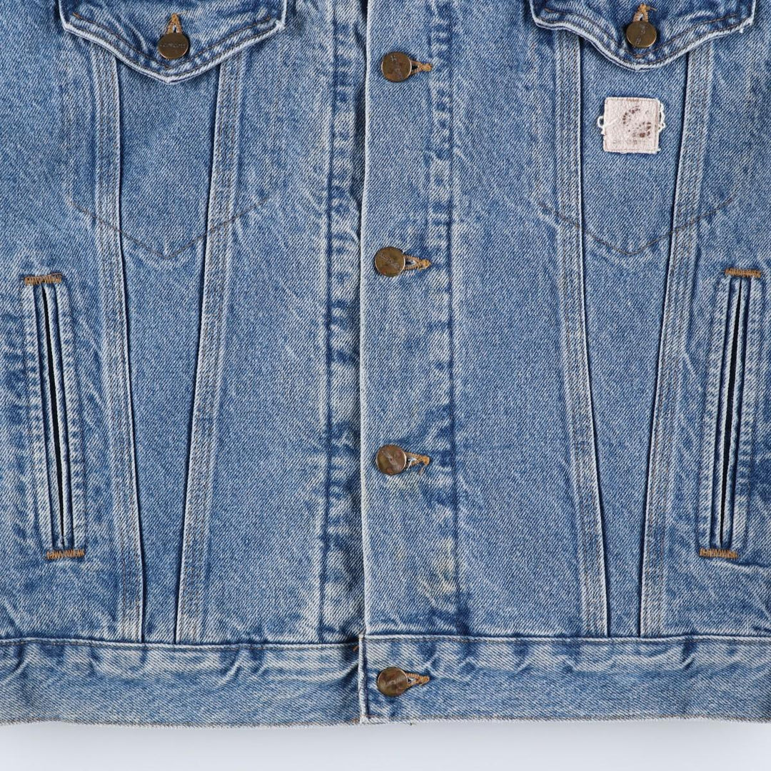 Vintage 80s-90'S Carhartt denim jacket, size L, men's cotton blue type Vintage Second Hand