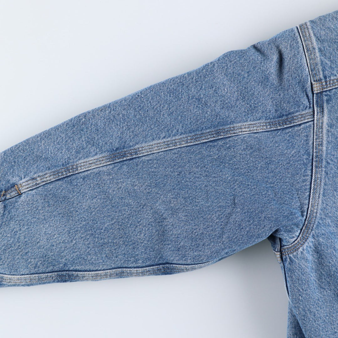 Vintage 80s-90'S Carhartt denim jacket, size L, men's cotton blue type Vintage Second Hand