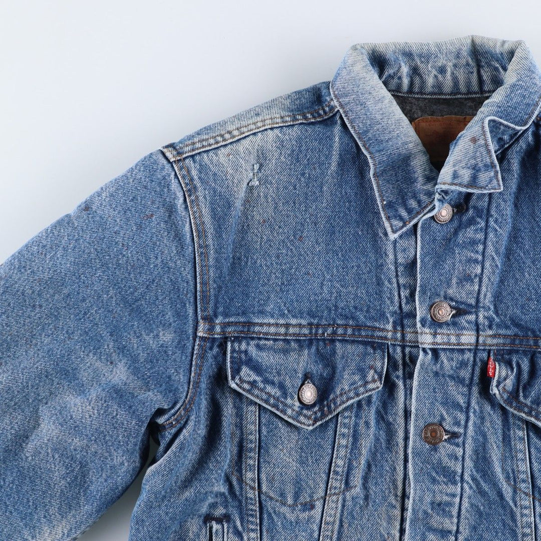 Vintage Levi's 70506-0316 denim jacket, made in the USA, size small, men's. unclear blue type Vintage Second Hand