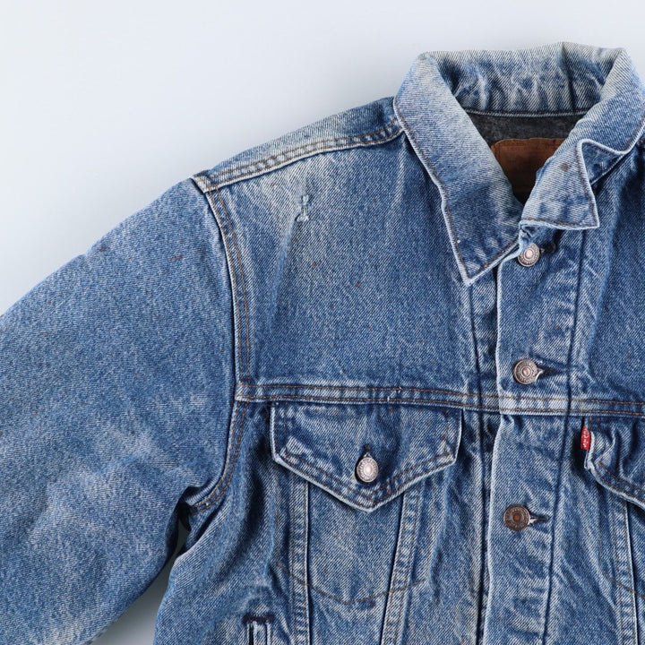 Vintage Levi's 70506-0316 denim jacket, made in the USA, size small, men's. unclear blue type Vintage Second Hand