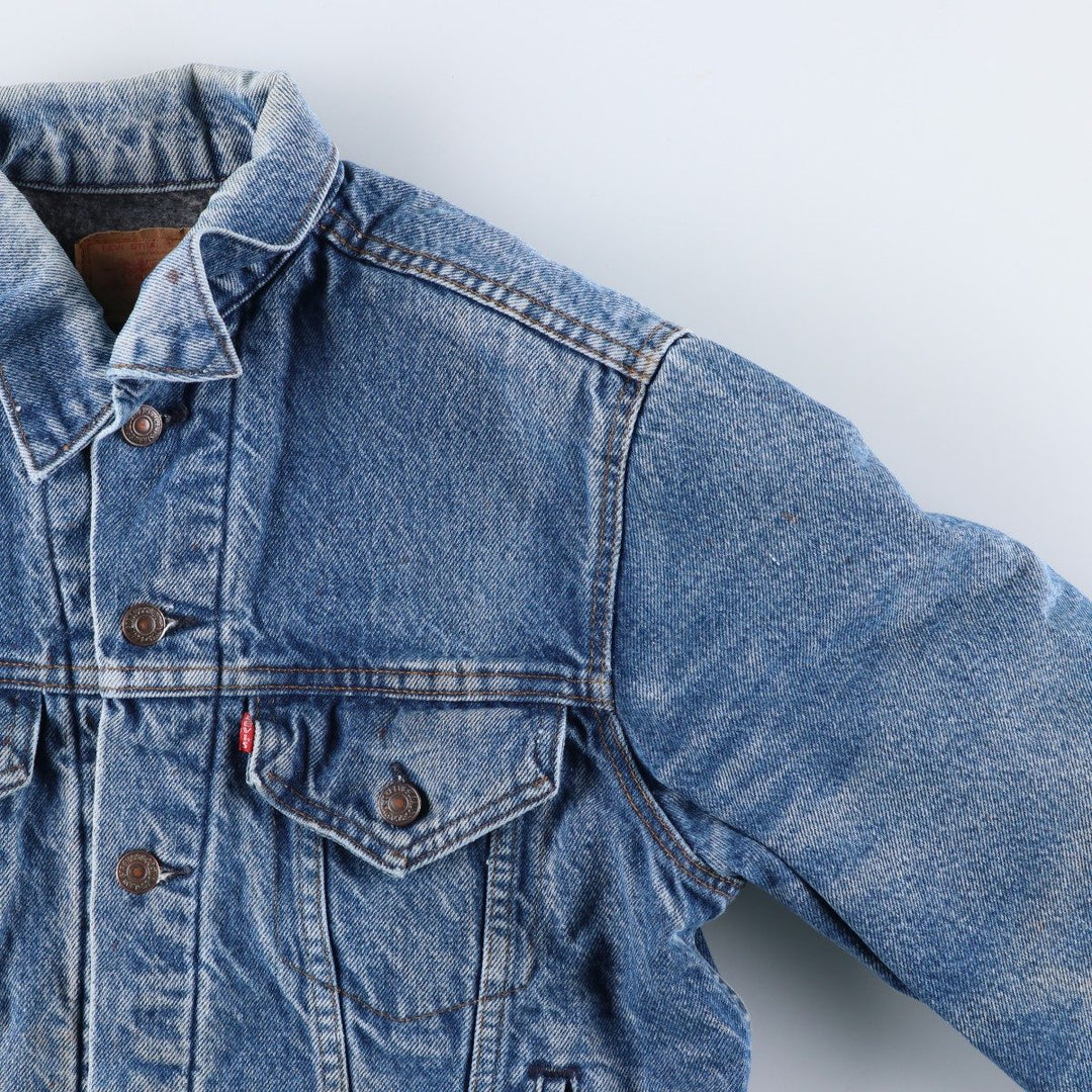 Vintage Levi's 70506-0316 denim jacket, made in the USA, size small, men's. unclear blue type Vintage Second Hand