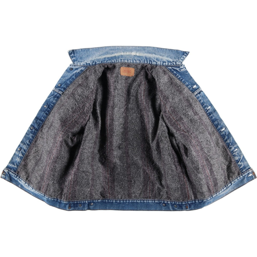 Vintage Levi's 71506-0317 denim jacket, made in the USA, size L. unclear blue type Vintage Second Hand