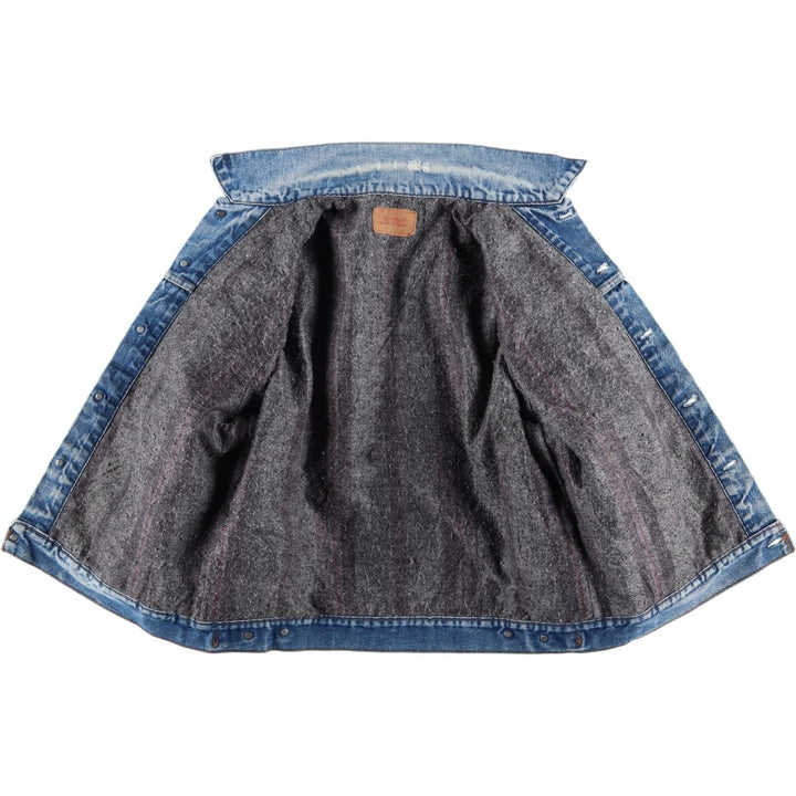Vintage Levi's 71506-0317 denim jacket, made in the USA, size L. unclear blue type Vintage Second Hand