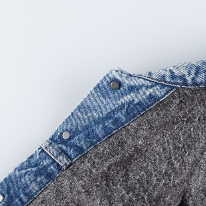 Vintage Levi's 71506-0317 denim jacket, made in the USA, size L. unclear blue type Vintage Second Hand