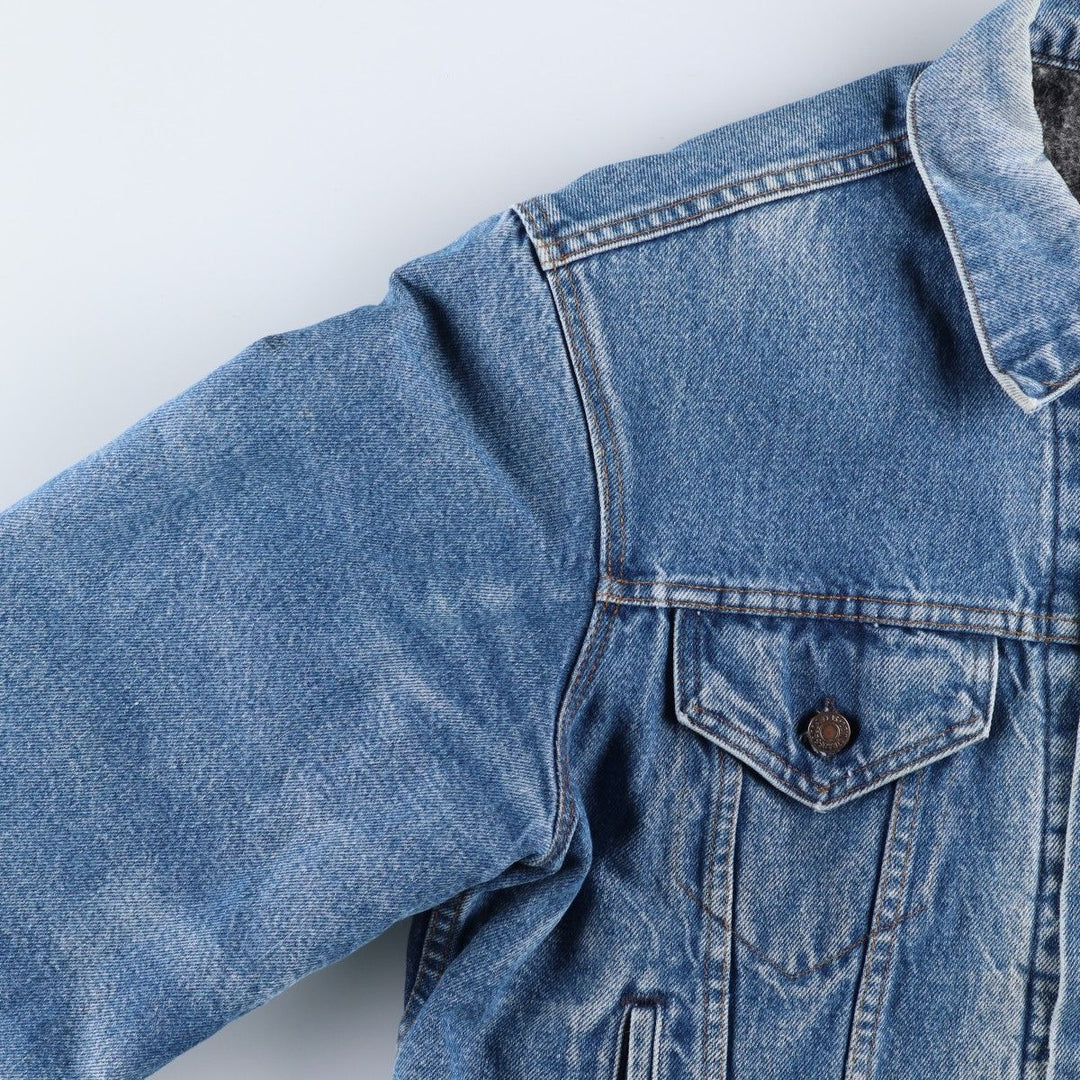 Vintage Levi's 71506-0317 denim jacket, made in the USA, size L. unclear blue type Vintage Second Hand
